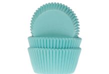 Baking cups turquoise