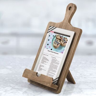 WILTON WOOD TABLET & BOOK STAND3
